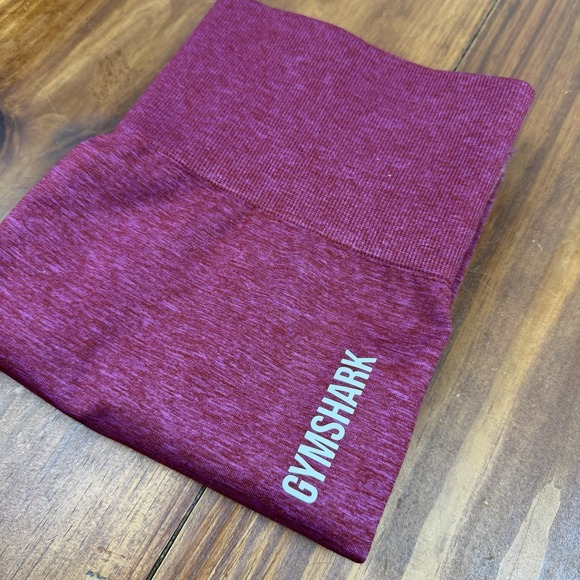 Gymshark Pants - Gymshark Raspberry Small Athletic Window Leg Cuff Details Leggings Gym Workout